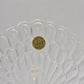 Vintage Cristal d’Arques Lead Crystal Peacock Ornament Figurine Clear Glass