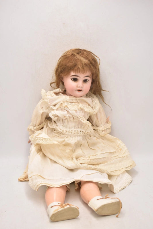 Antique Armand Marseille 1894 AM Bisque Head Doll Sleepy Blinking Eyes 46cm