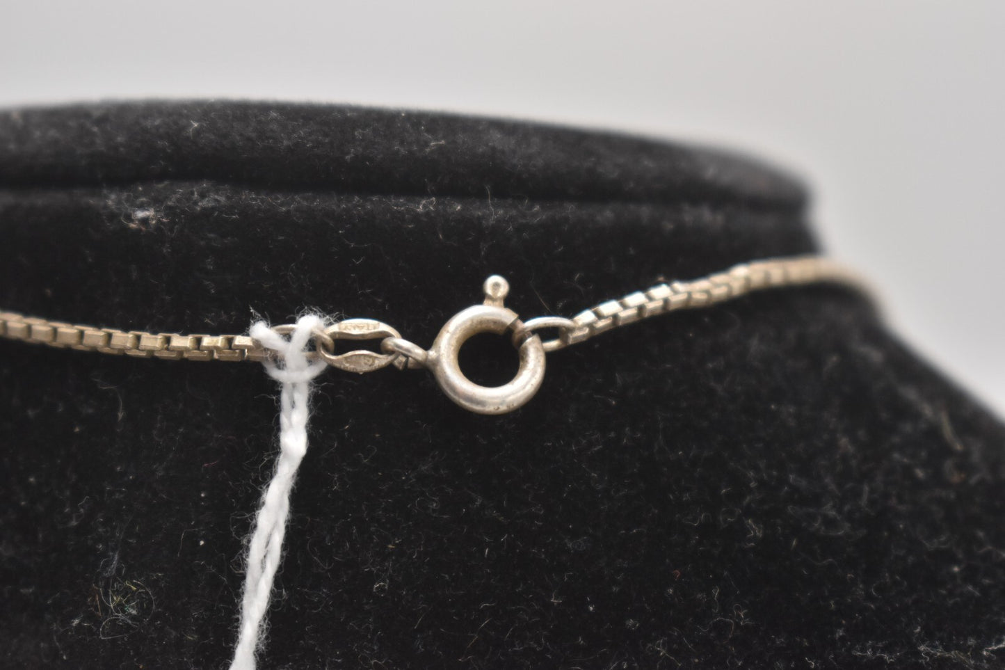 Vintage 925 Sterling Silver Fish Pendant Necklace – Italy