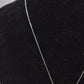 Vintage Silver Metal Rainbow Rhinestone Pendant Necklace