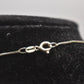 Vintage Sterling Silver 925 and Lemon Amber Modernist Pendant Necklace 45cm