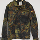 German Army Flecktarn Camo Field Shirt Jacket 1994 - 40" Chest Military Surplus