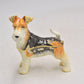 Vintage Fox Airedale Terrier Bejewelled Trinket Box – Hinged Decorative Box