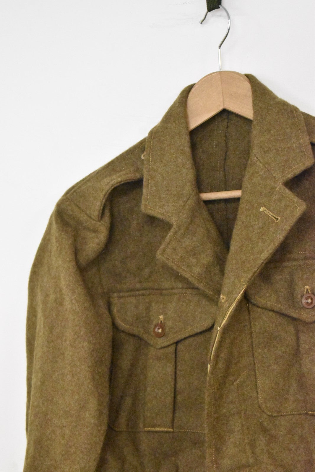Vintage British Army 1949 Pattern Battledress Blouse Dated 1951 – Chest 38-39"