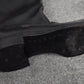 Original British Army Cavalry Tall Leather Black Boots Size 6 – Military Surplus