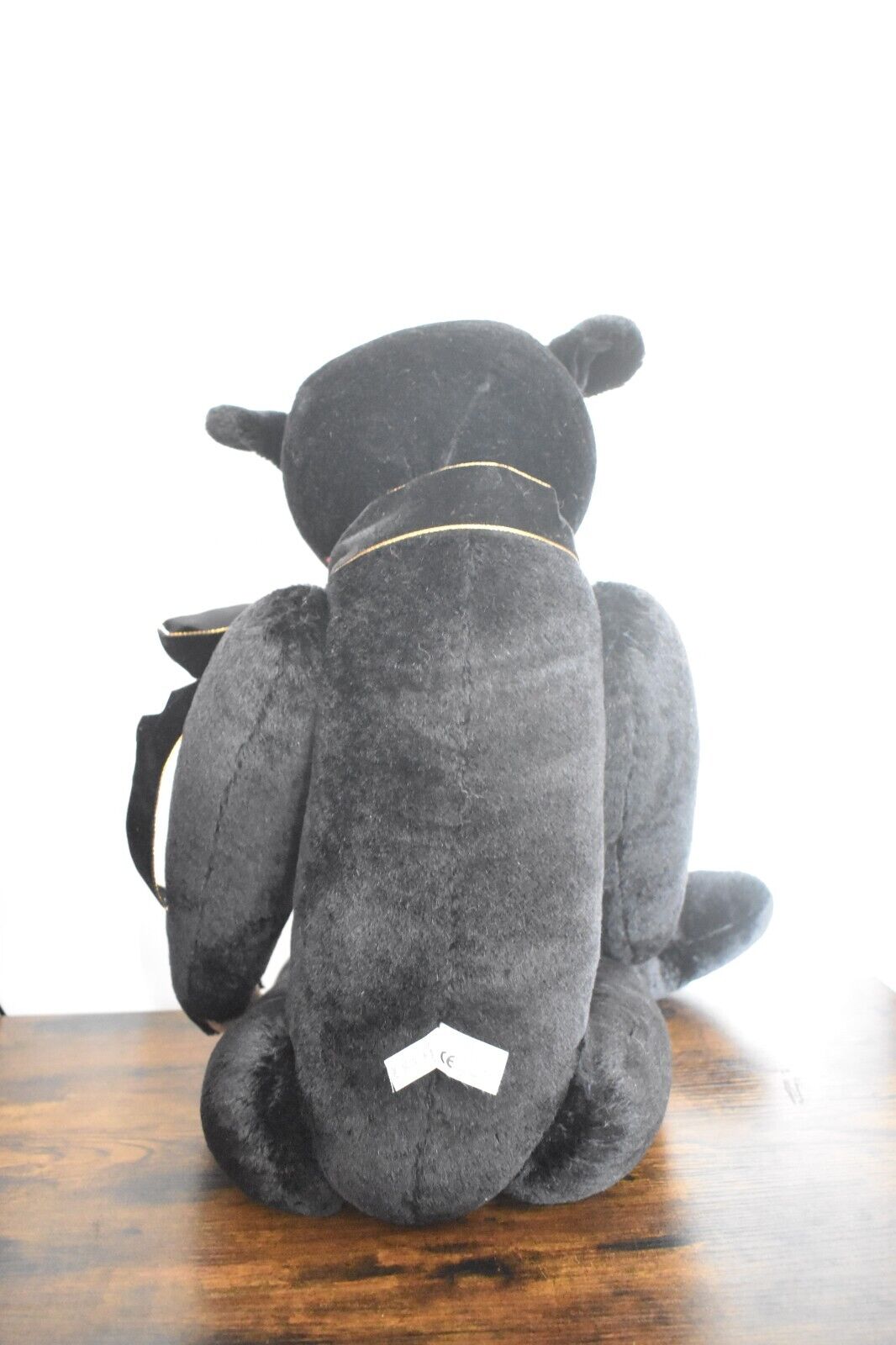 Merrythought Alpha Farnell Black Mohair Teddy Bear - Growler Limited Edition