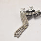 Vintage Rhinestone Glitzy Dancing Couple Brooch – Women's Jewellery