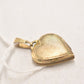 Antique 9ct Rolled Gold Heart Locket Pendant