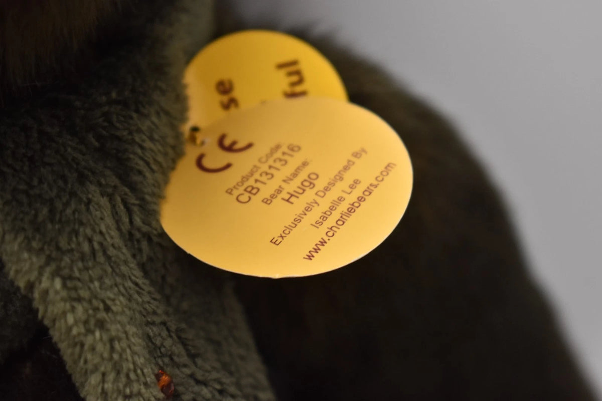 Charlie Bears Hugo Teddy Bear Retired Tagged Isabelle Lee Designed