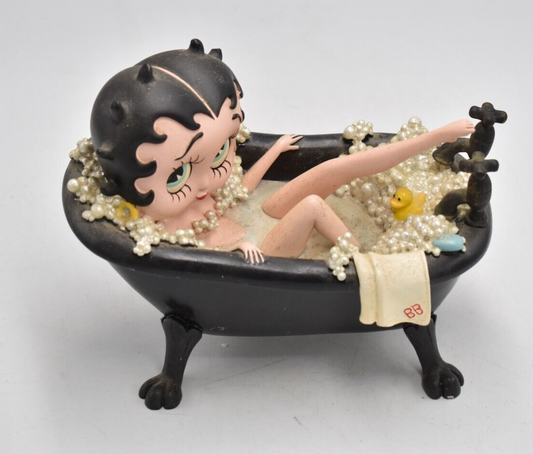 Betty Boop Bath Tub in Black Figurine – King Features Syndicate