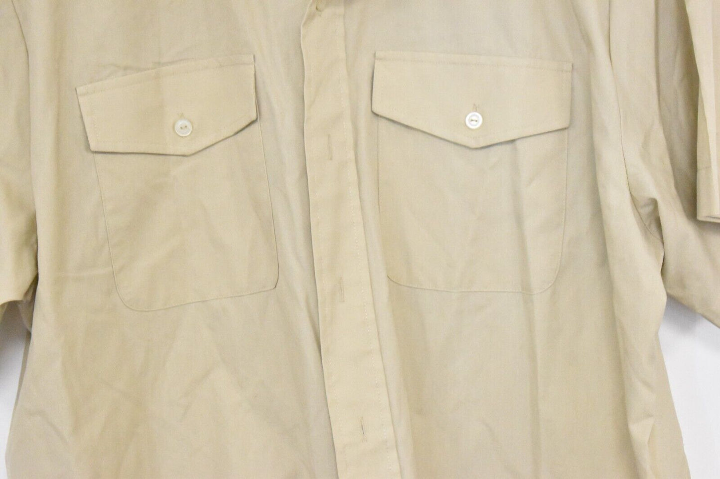 British Army Fawn Short Sleeve Shirt – Size 44" Chest