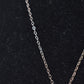 Vintage Sterling Silver 925 Necklace and Heart Locket Pendant 41cm