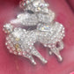 Vintage Butler & Wilson Crystal Poodle Dog Brooch – Boxed