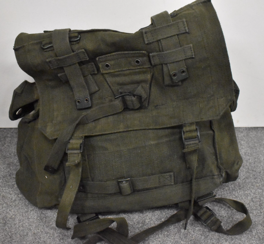 British Army 44 Pattern Large Pack Rucksack – Vinyl Lined, Dated 1974
