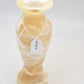 Vintage Onyx Marble Bud Vase – Hand Carved Decorative – 20cm