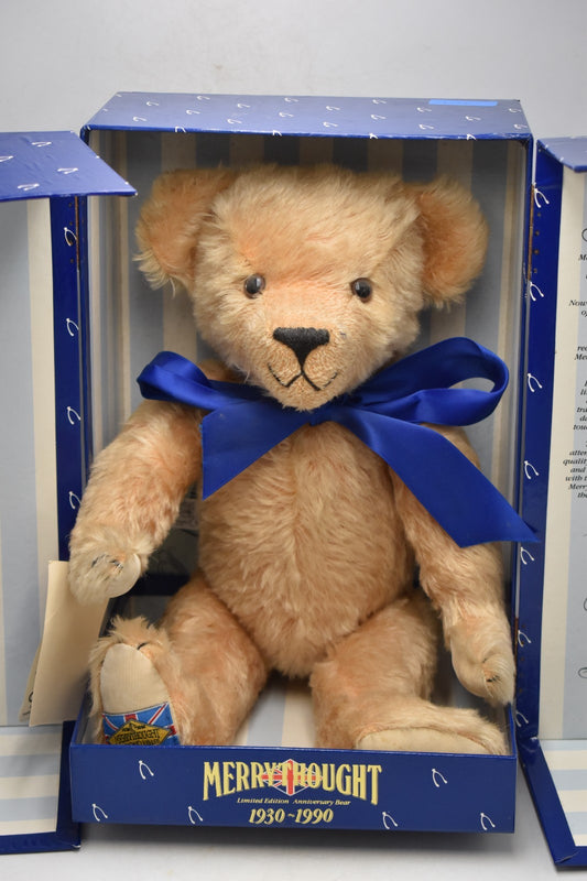 Merrythought Diamond Jubilee Bear 1930–1990 – Limited Edition #1873
