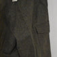 Swedish Army WWII Olive Grey Wool Field Trousers with Leather Straps Dated 1941
