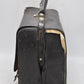 Antique Edwardian Leather Portmanteau Case Bag with Contents 32cm