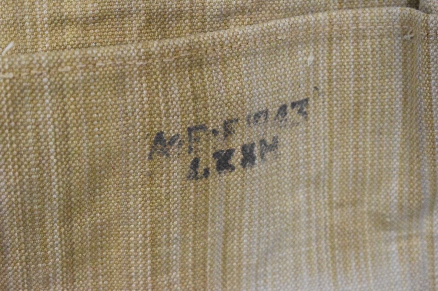 British Army WWII 37 Pattern Webbing Large Pack/Canvas Haversack – 1943 Dated