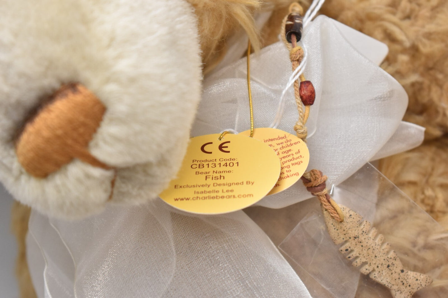 Charlie Bears Fish Retired & Tagged – Isabelle Lee Designed
