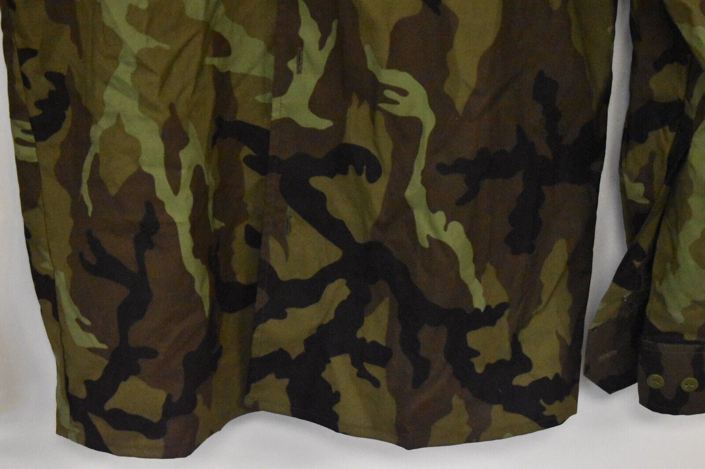 Czech Army Woodland Camo Shirt VZ 95 Field Uniform Size 170/35/36