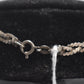 Vintage Sterling Silver 925 3 Strand Braided Necklace – 40cm