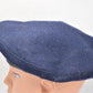 Vintage Polish Army Dark Blue Beret – Size 57