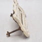 Antique Edwardian Cast Iron Letterbox Slot White 20cm
