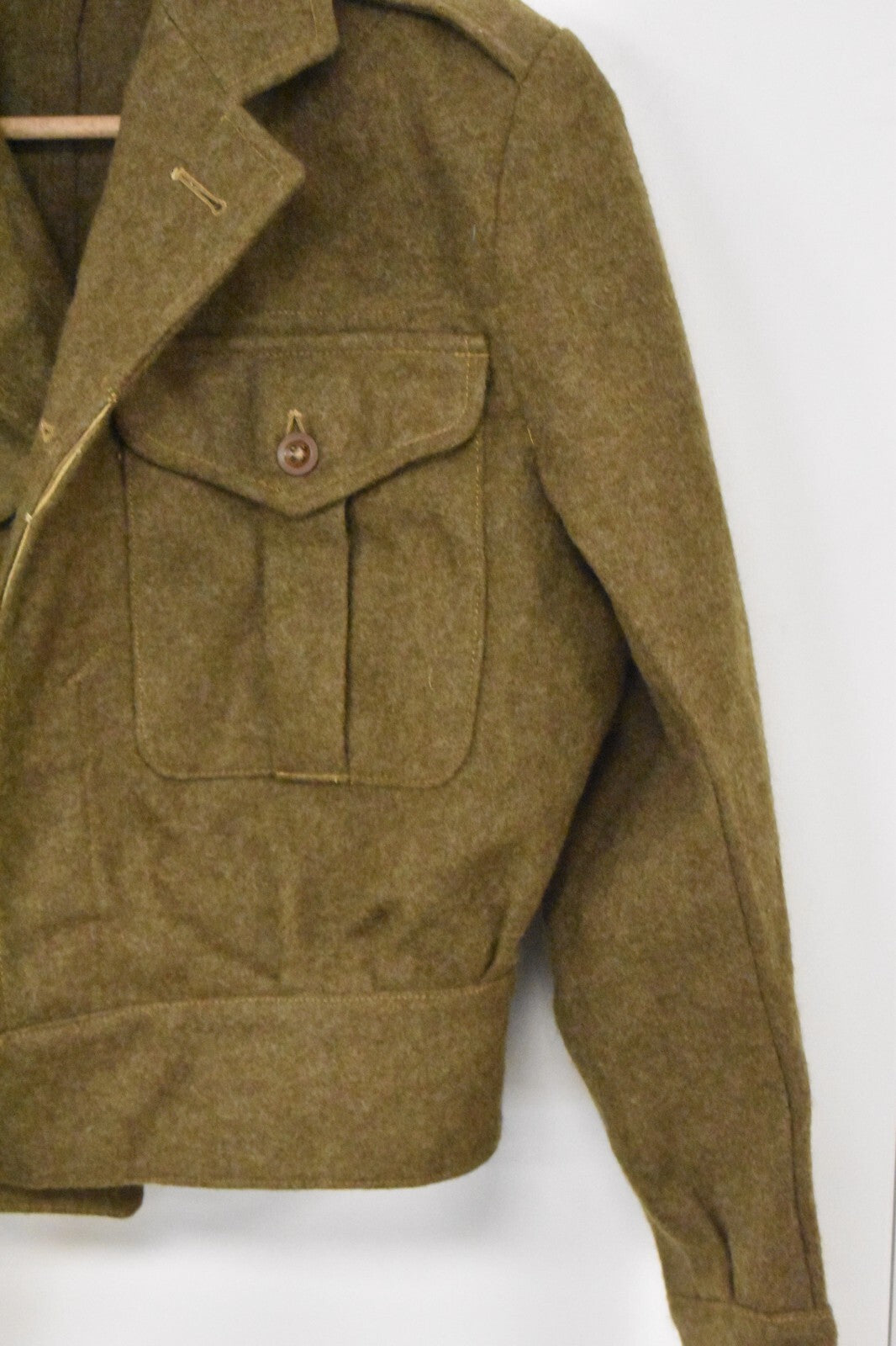 Vintage British Army 1949 Pattern Battledress Blouse Dated 1951 – Chest 38-39"