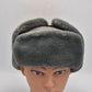 Vintage Soviet USSR Russian Army Ushanka Hat – Size 57