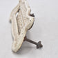 Antique Edwardian Cast Iron Letterbox Slot White 20cm