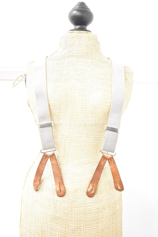 UK British Army Surplus General Service Elasticated Braces - 34" 1971