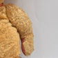 Vintage 1950s European Silk Plush Teddy Bear Fully Jointed 54cm Wood Wool Filled