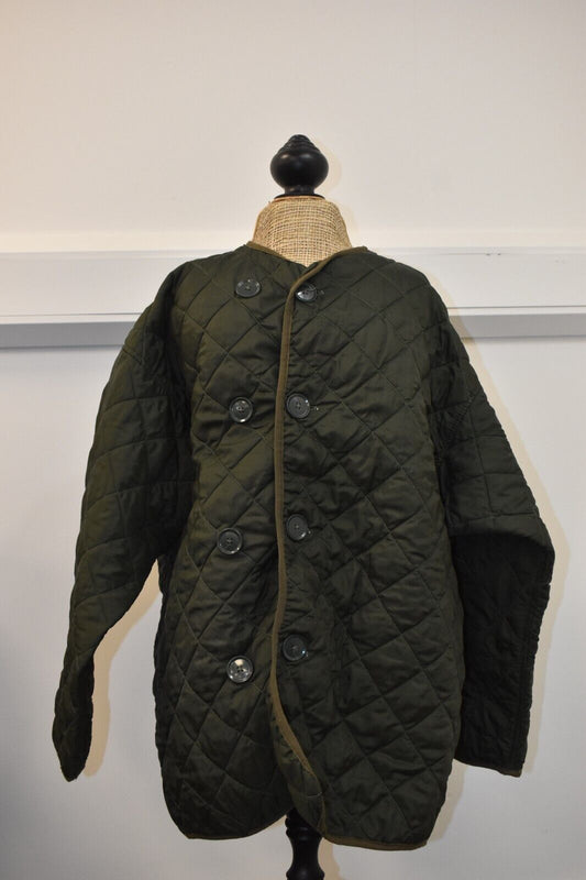 British Army Green Quilted Extreme Cold Weather Parka Jacket Liner – 40" Chest