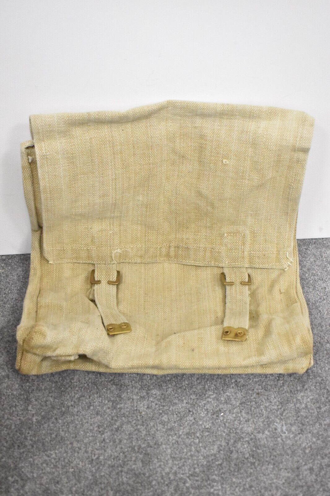 British Army WWII 37 Pattern Webbing Haversack / Large Pack – 1943 Dated
