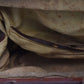 Antique Crocodile Leather Brown Gladstone Doctors Overnight Bag 40cm