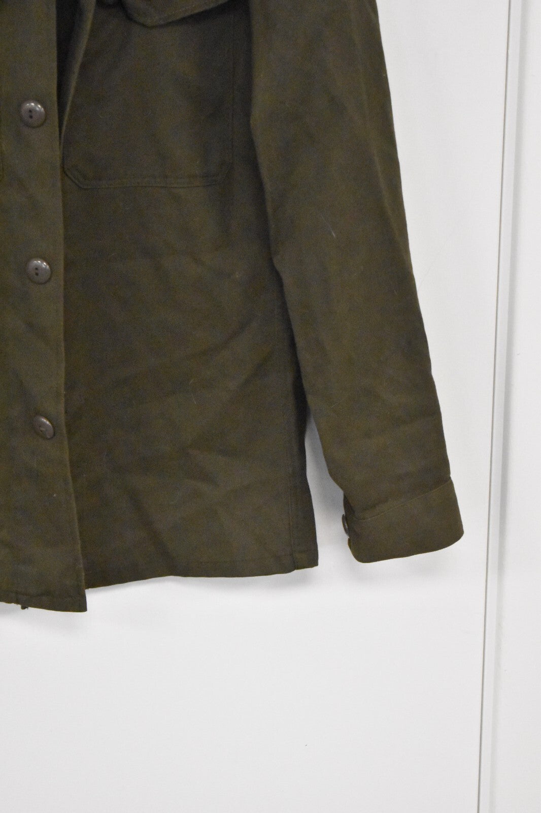 Austrian Army Field Shirt Khaki Green Military Uniform Heereseigentum 40" Chest