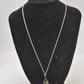Vintage 925 Sterling Silver & Murano Glass Pendant Necklace – 52cm, Hallmarked