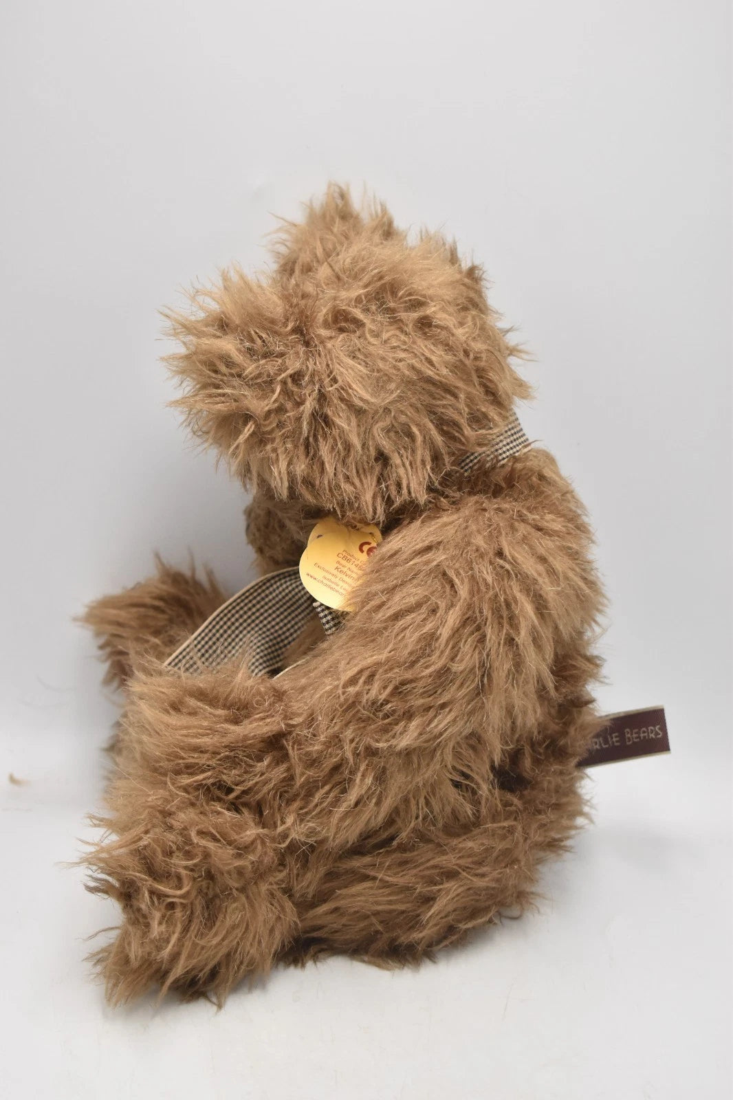 Charlie Bears Kelvin Teddy Bear Retired Tagged Isabelle Lee Designed