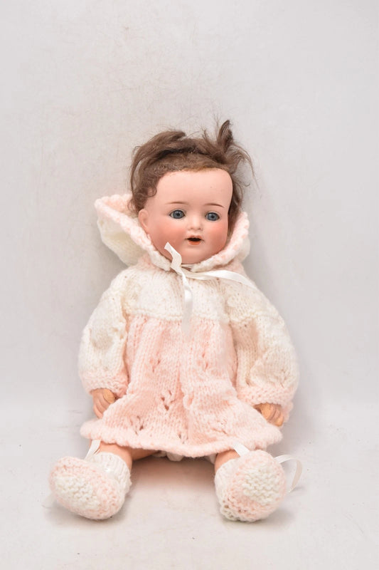 Antique Armand Marseille Koppelsdorf 1330 Bisque Head Doll – Sleepy Eyes, 38cm