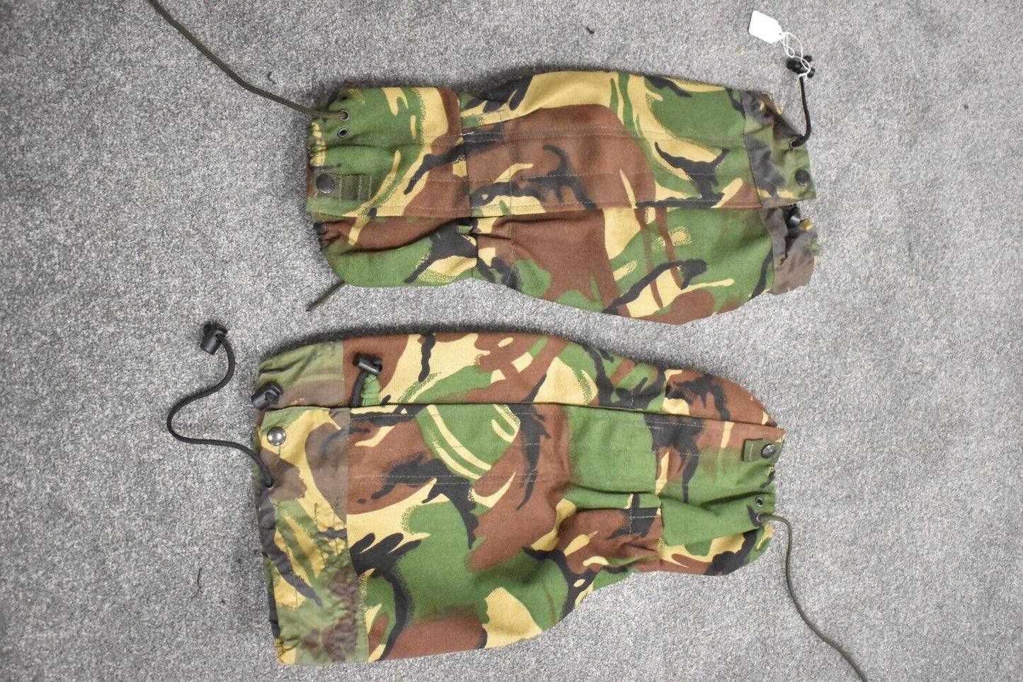 British Army DPM Camouflage Gaiters MK2 - Standard Size, Durable & Weatherproof