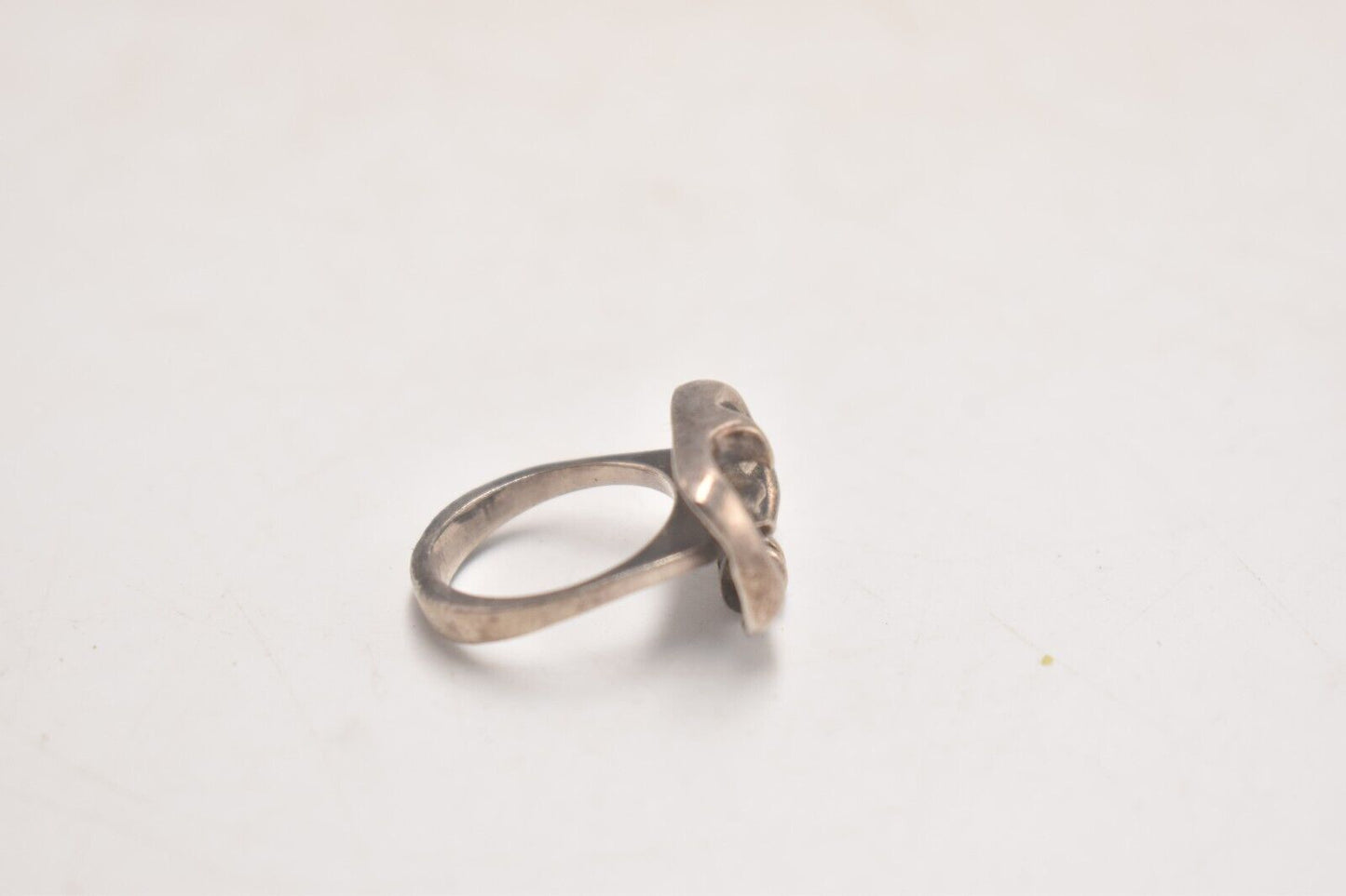 Vintage Sterling Silver 925 Belt Buckle Ring – Size L