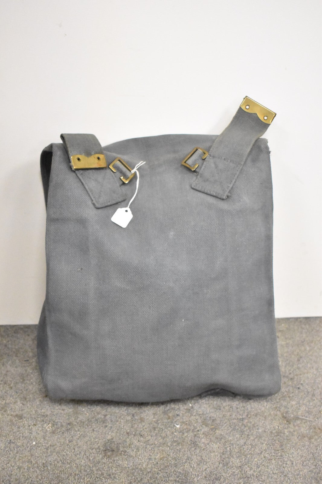 British RAF 37 Pattern Blue Large Pack Haversack Canvas Bag – Dated 1952
