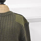 British Army Olive Green Wool Jumper Pullover Thermal Jersey - Size 100cm