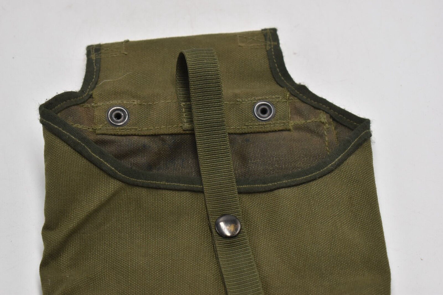 British Army Trials PLCE Entrenching Tool Carrier Pouch – Olive Green 1985