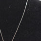 Vintage 925 Sterling Silver Balinese Onyx Pendant Necklace