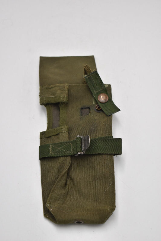 British Army PLCE Clansman Radio Webbing Pouch - Olive Green