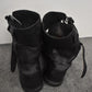 Vintage Czech Army M60 Black Leather Combat Boots – UK Size 7