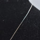 Vintage Sterling Silver 925 Curb Chain Necklace 40cm