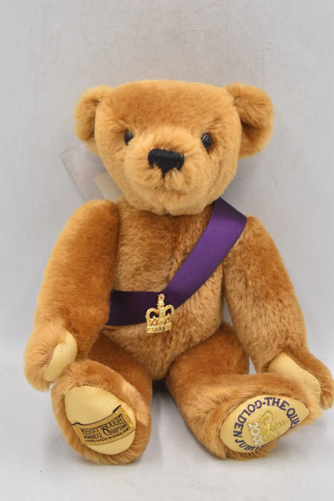 Merrythought The Queen's Golden Jubilee Teddy Bear Limited Edition